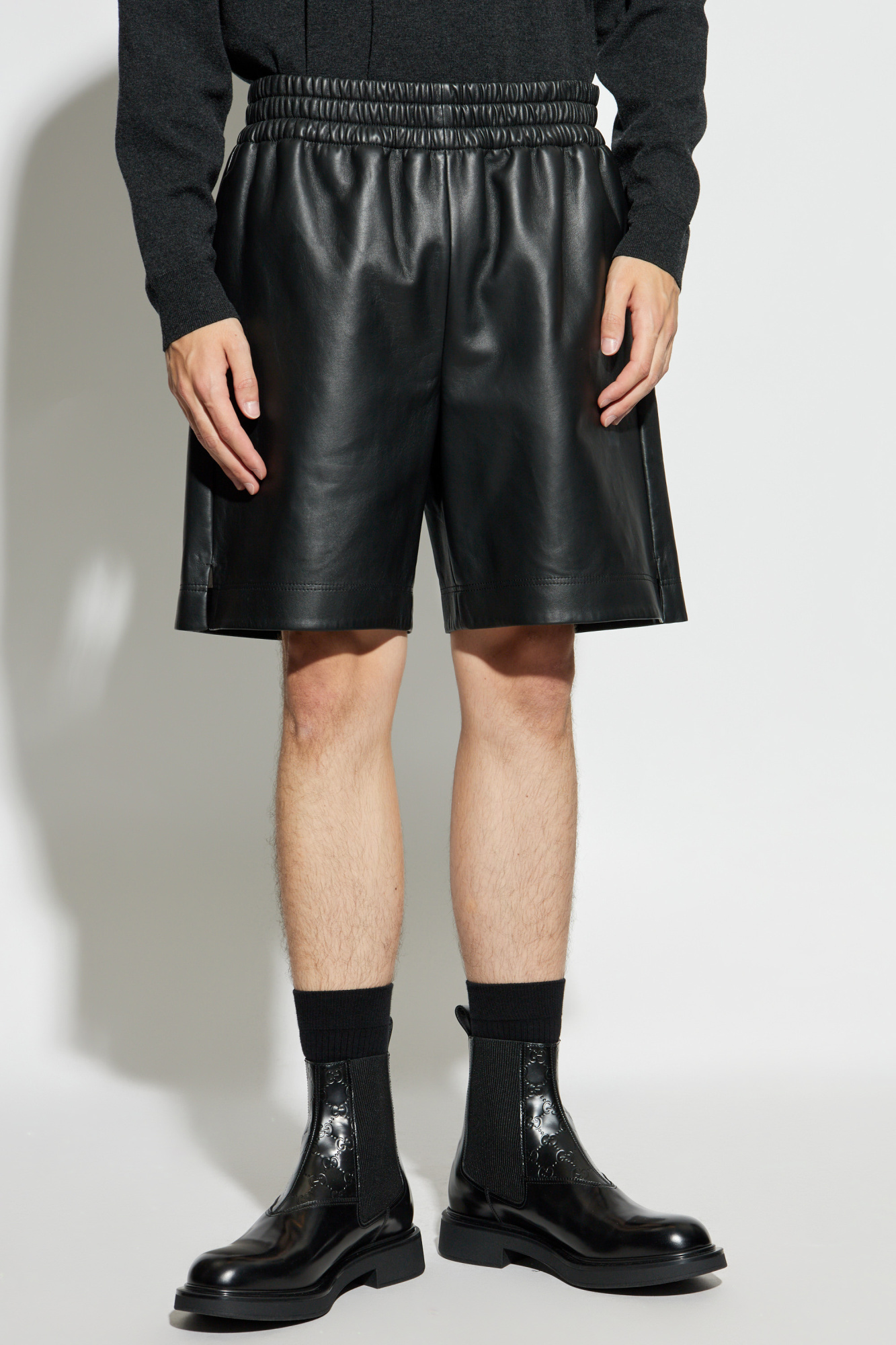 Gucci Leather shorts | Men's | Vitkac